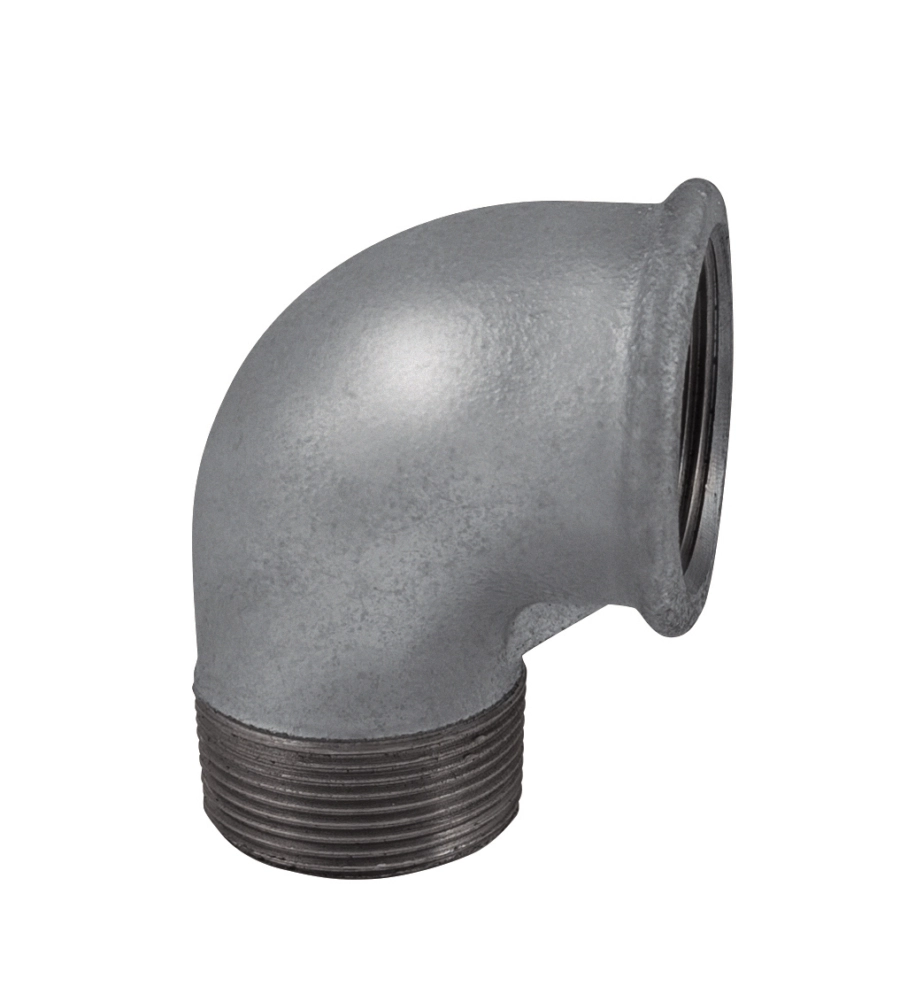 GOMITO GHISA 900 1/2 MF RACCORDO SFUSO